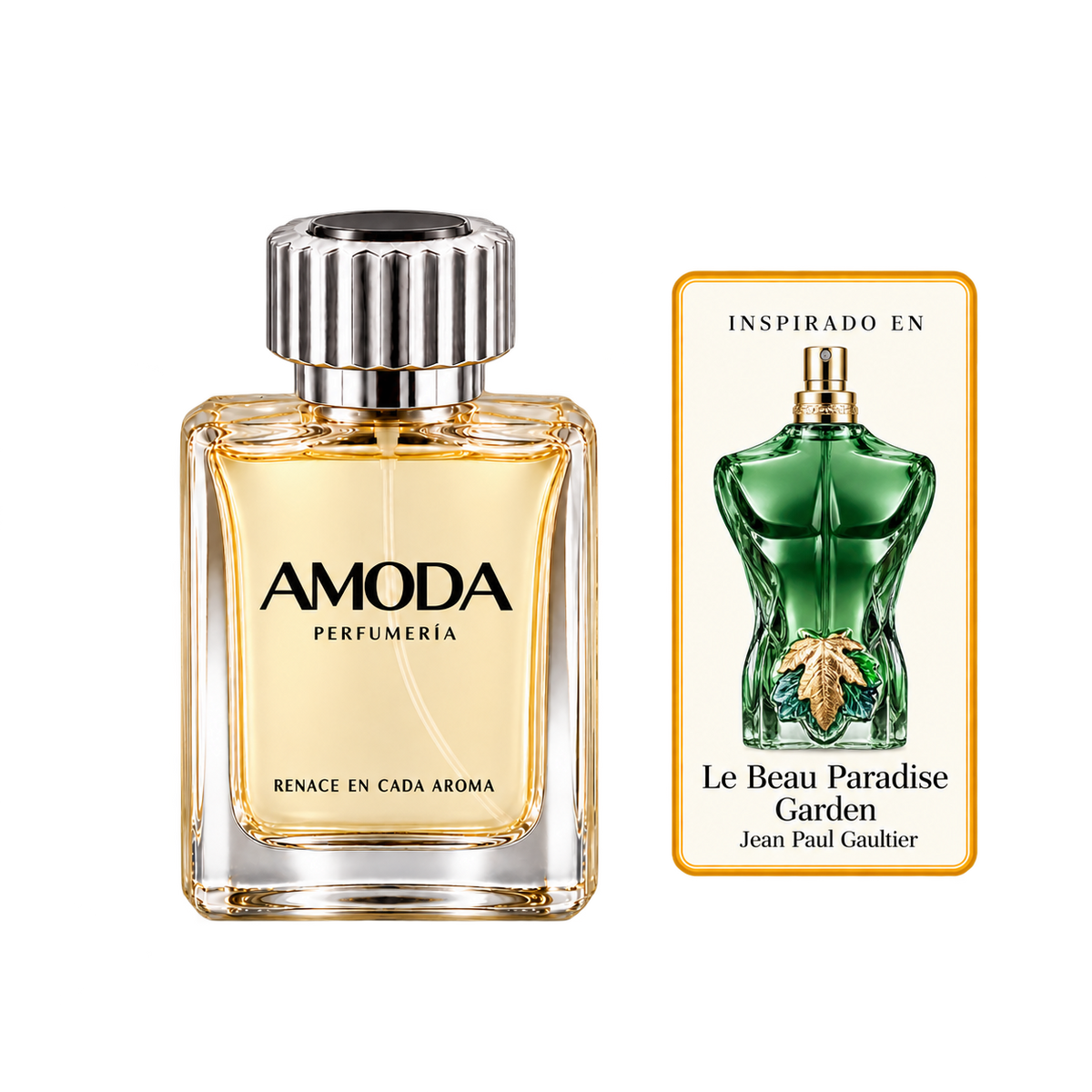 Paraiso Esmeralda (Inspirado en Le Beau Paradise Garden de Jean Paul Gaultier.)